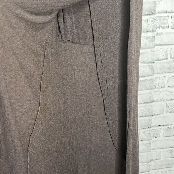 Ella Moss Taupe Maxi High Slit Mini Skirt Size Small - Picture 5 of 10